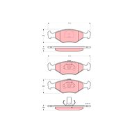 TRW Brake Pads GDB1533 - Brake Pads