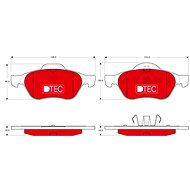 TRW Brake Pads GDB1540DTE - Brake Pads