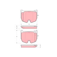 TRW Brake Pads GDB1541 - Brake Pads