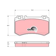 TRW Brake Pads GDB1544 - Brake Pads