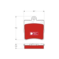 TRW Brake Pads GDB1545DTE - Brake Pads