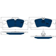 TRW Brake Pads GDB1546BTE - Brake Pads