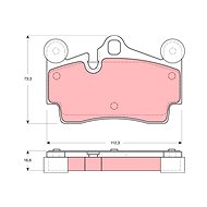 TRW Brake Pads GDB1549 - Brake Pads