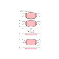 TRW Brake Pads GDB1564 - Brake Pads