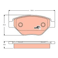 TRW Brake Pads GDB1571 - Brake Pads