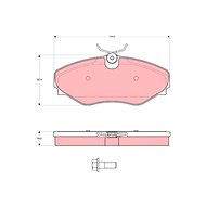 TRW Brake Pads GDB1574 - Brake Pads