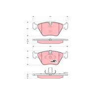 TRW Brake Pads GDB1577 - Brake Pads
