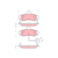 TRW Brake Pads GDB1581 - Brake Pads