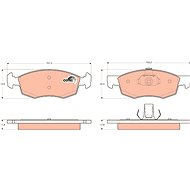 TRW Brake Pads GDB1588 - Brake Pads