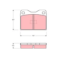 TRW Brake Pads GDB159 - Brake Pads