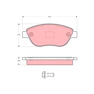 TRW Brake Pads GDB1591 - Brake Pads