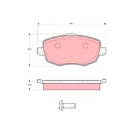 TRW Brake Pads GDB1592 - Brake Pads