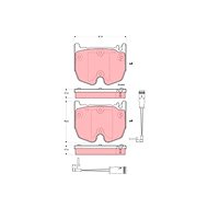 TRW Brake Pads GDB1599 - Brake Pads
