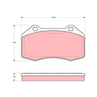 TRW Brake Pads GDB1606 - Brake Pads