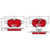 TRW Brake Pads GDB1613DTE - Brake Pads