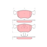 TRW Brake Pads GDB1618 - Brake Pads