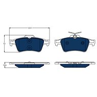 TRW Brake Pads GDB1621BTE - Brake Pads