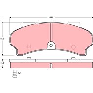 TRW Brake Pads GDB164 - Brake Pads