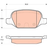 TRW Brake Pads GDB1646 - Brake Pads