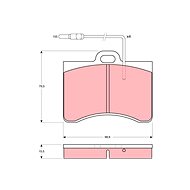 TRW Brake Pads GDB165 - Brake Pads