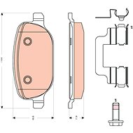 TRW Brake Pads GDB1650 - Brake Pads