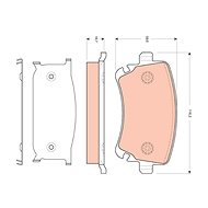 TRW Brake Pads GDB1661 - Brake Pads