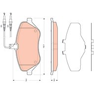 TRW Brake Pads GDB1663 - Brake Pads