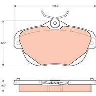 TRW Brake Pads GDB1664 - Brake Pads