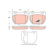 TRW Brake Pads GDB1666 - Brake Pads
