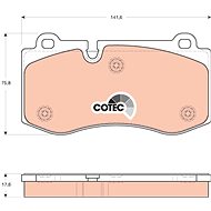 TRW Brake Pads GDB1667 - Brake Pads