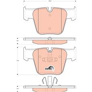 TRW Brake Pads GDB1674 - Brake Pads