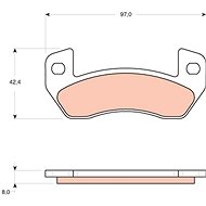 TRW Brake Pads GDB1680 - Brake Pads
