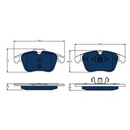 TRW Brake Pads GDB1683BTE - Brake Pads