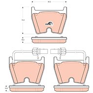 TRW Brake Pads GDB1688 - Brake Pads