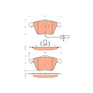 TRW Brake Pads GDB1689 - Brake Pads