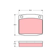 TRW Brake Pads GDB169 - Brake Pads