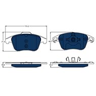 TRW Brake Pads GDB1691BTE - Brake Pads