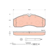 TRW Brake Pads GDB1694 - Brake Pads