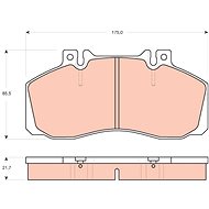 TRW Brake Pads GDB1695 - Brake Pads