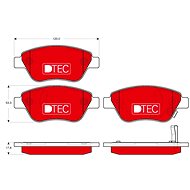 TRW Brake Pads GDB1700DTE - Brake Pads