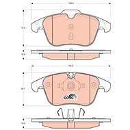 TRW Brake Pads GDB1705 - Brake Pads