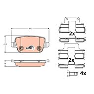 TRW Brake Pads GDB1709 - Brake Pads