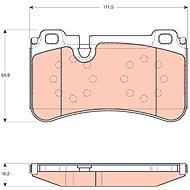 TRW Brake Pads GDB1711 - Brake Pads