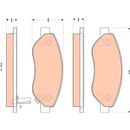TRW Brake Pads GDB1713 - Brake Pads