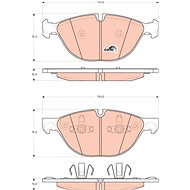 TRW Brake Pads GDB1728 - Brake Pads