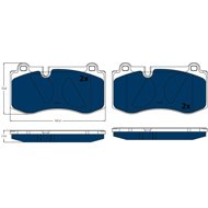 TRW Brake Pads GDB1733BTE - Brake Pads