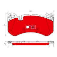 TRW Brake Pads GDB1734DTE - Brake Pads