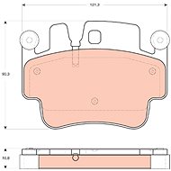 TRW Brake Pads GDB1742 - Brake Pads