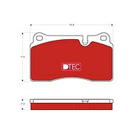 TRW Brake Pads GDB1743DTE - Brake Pads