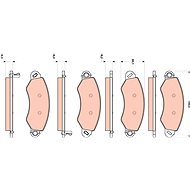 TRW Brake Pads GDB1744 - Brake Pads